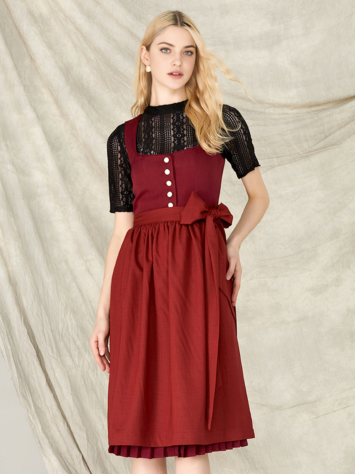 Samt Oberteil Grün – stilvolles Dirndl für festliche Anlässe