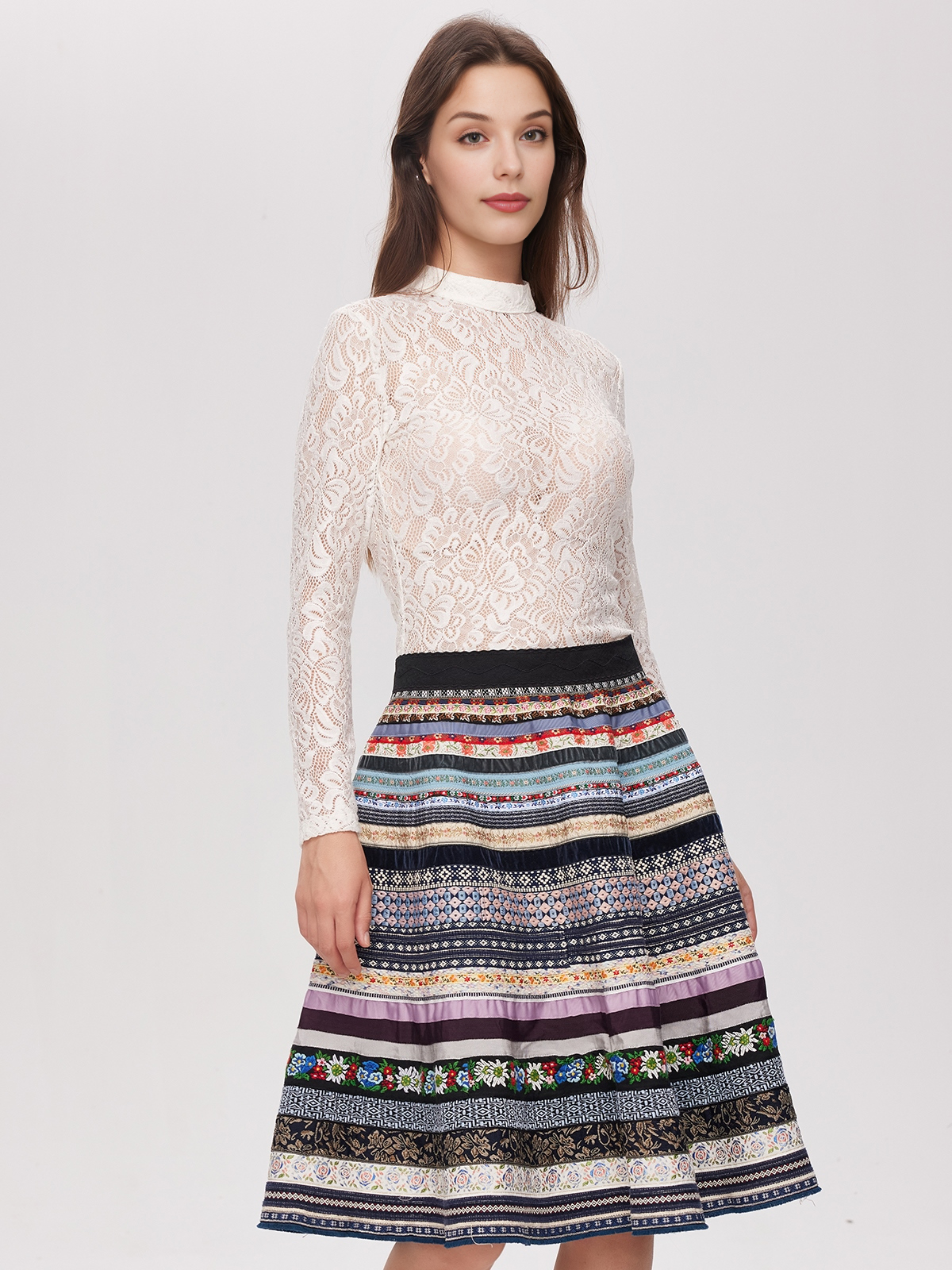 Dirndl Orange in eleganter Ausführung
