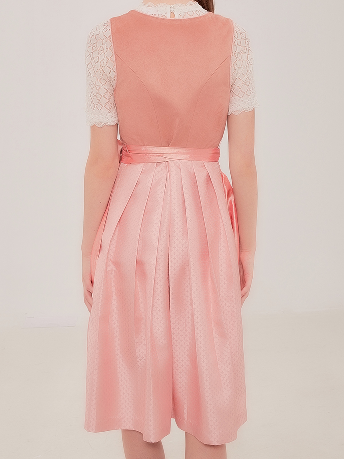Stylisches Kinder Dirndl in Rosa