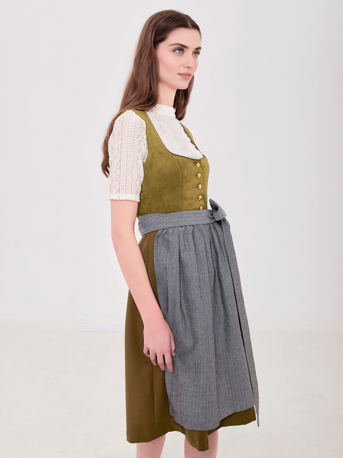 Elegantes grünes Dirndl von Ja Mei
