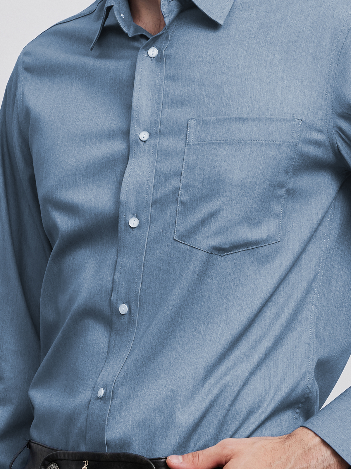 Dirndl mit blauer Bluse